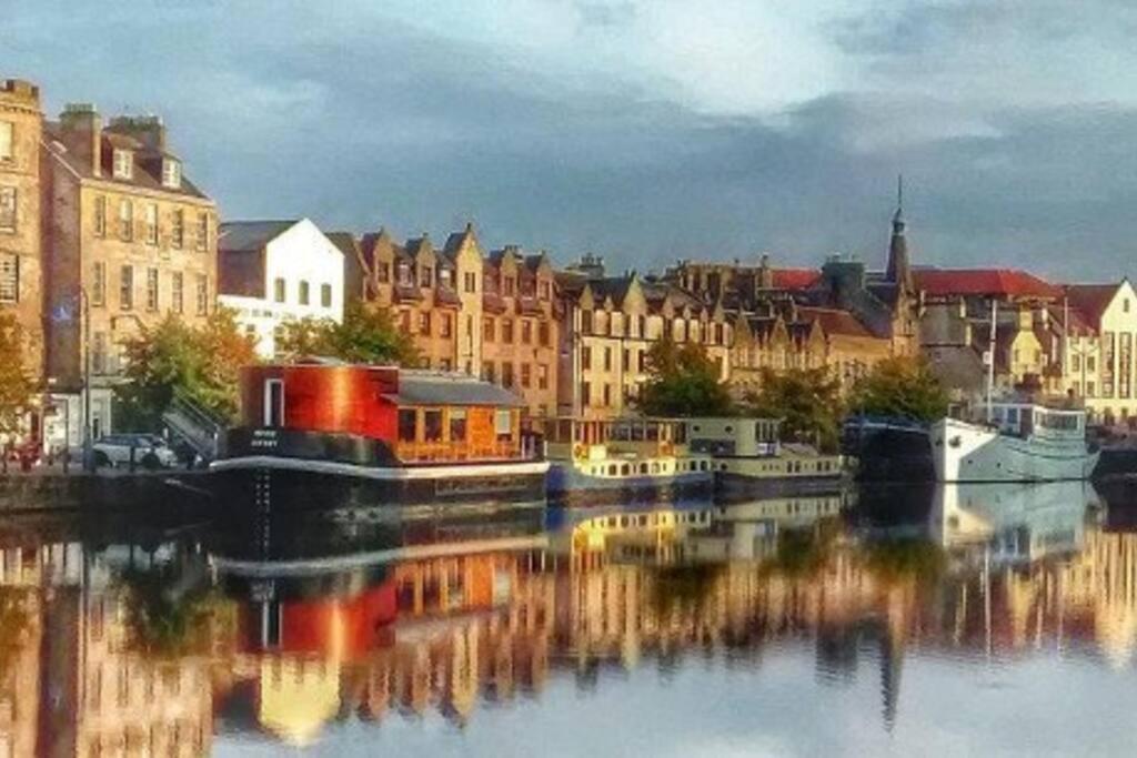 My Waterfront Apartment, Views Over Water Of Leith إدنبرة المظهر الخارجي الصورة